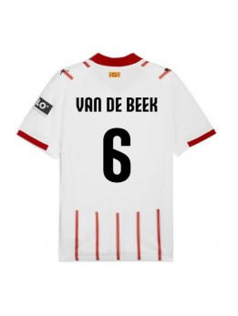 Billige Girona Donny van de Beek #6 Hjemmedrakt 2025-26 Kortermet